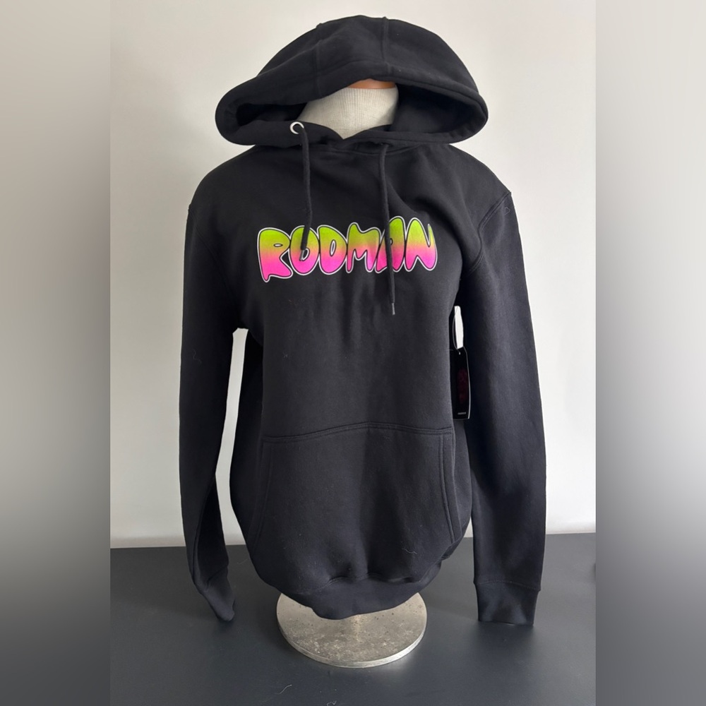 Jordan Rodman Black Hoodie "The Worm Hoodie" - Brand New With Tags